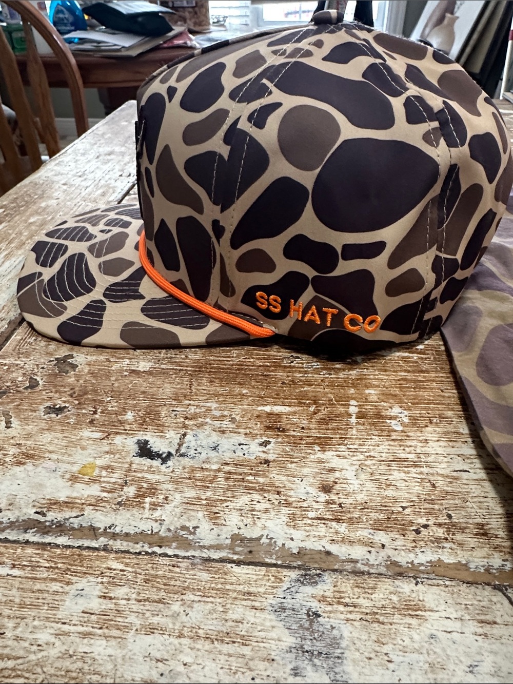 Southern String Hat Co Duck Camo Snapback Hat + Bonus Neck Gaiter NWT - Picture 2 of 8